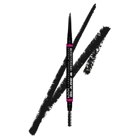 NYX Professional Makeup Blade & Shade Nano Brow Pencil - 12 Black