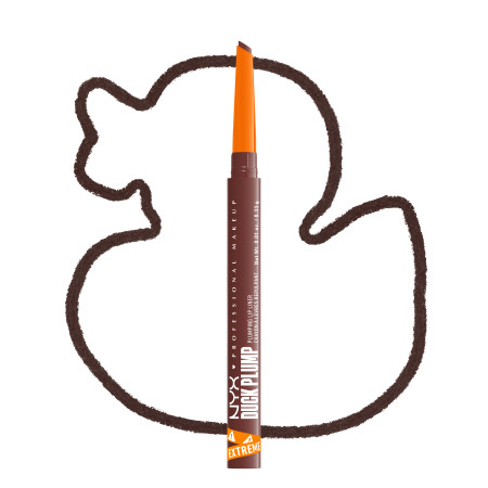 NYX Professional Makeup Duck Plump Plumping Lip Liner - 08 Dash Of Cocoa