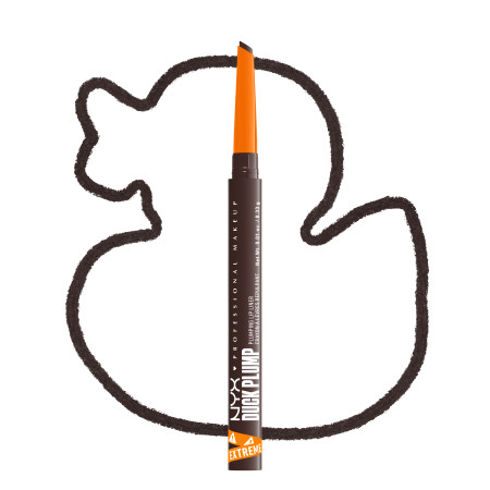 NYX Professional Makeup Duck Plump Plumping Lip Liner - 12 Double Dose