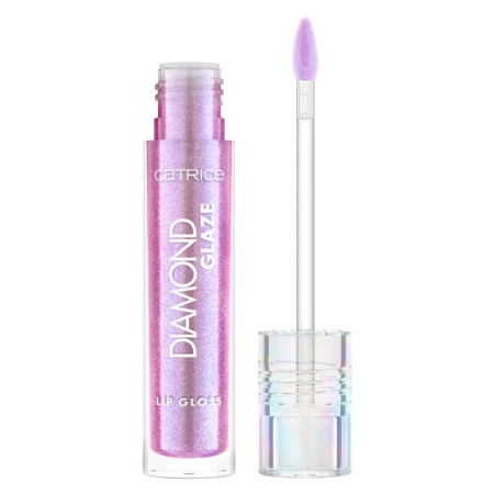 CATRICE lesk na rty s holografickým efektem - Diamond Glaze Lip Gloss - 030 Less Bitter More Glitter