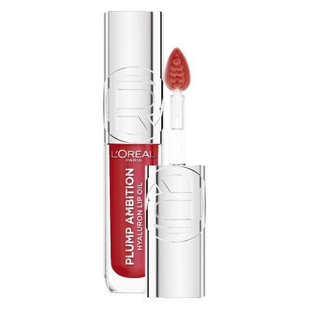 L’Oréal Paris lesk na rty - Paradise Plump Ambition Lip Oil - 380 Rouge In Love