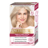 L’Oréal Paris farba do włosów - EXCELLENCE Creme - 9.1 Very Light Ash Blonde