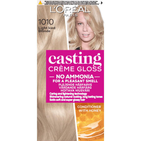 L’Oréal Paris farba na vlasy - Casting Crème Gloss Hair Color - 1010 Light Iced Blonde