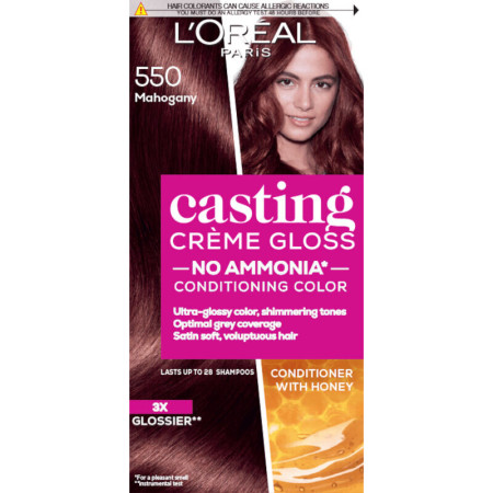 L’Oréal Paris farba na vlasy - Casting Crème Gloss Hair Color -  550 Mahogany