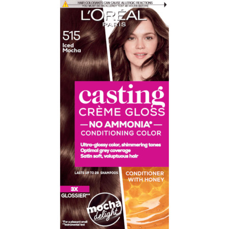 L’Oréal Paris farba na vlasy - Casting Crème Gloss Hair Color - 515 Iced Mocha