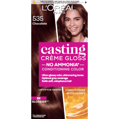 L’Oréal Paris farba na vlasy - Casting Crème Gloss Hair Color - 535 Chocolate