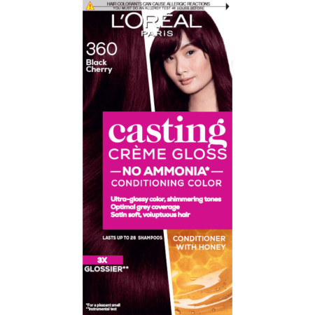 L’Oréal Paris farba na vlasy - Casting Crème Gloss Hair Color - 360 Black Cherry
