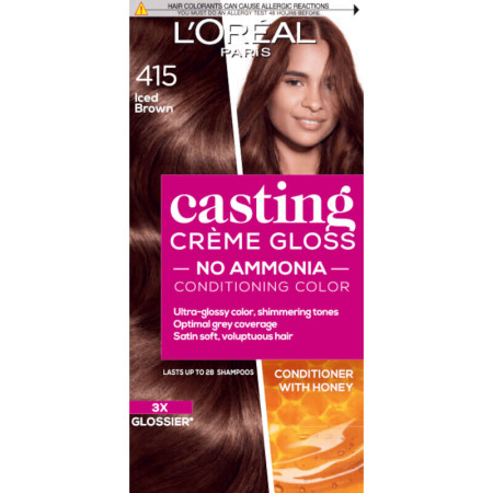 L’Oréal Paris farba na vlasy - Casting Crème Gloss Hair Color - 415 Iced Brown