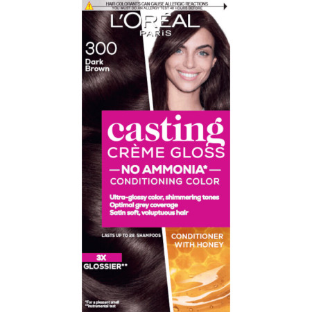 L’Oréal Paris farba na vlasy - Casting Crème Gloss Hair Color - 300 Dark Brown