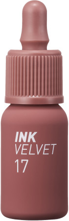 PERIPERA hydratačný lesk na pery - Ink Velvet - 17 Rosy Nude