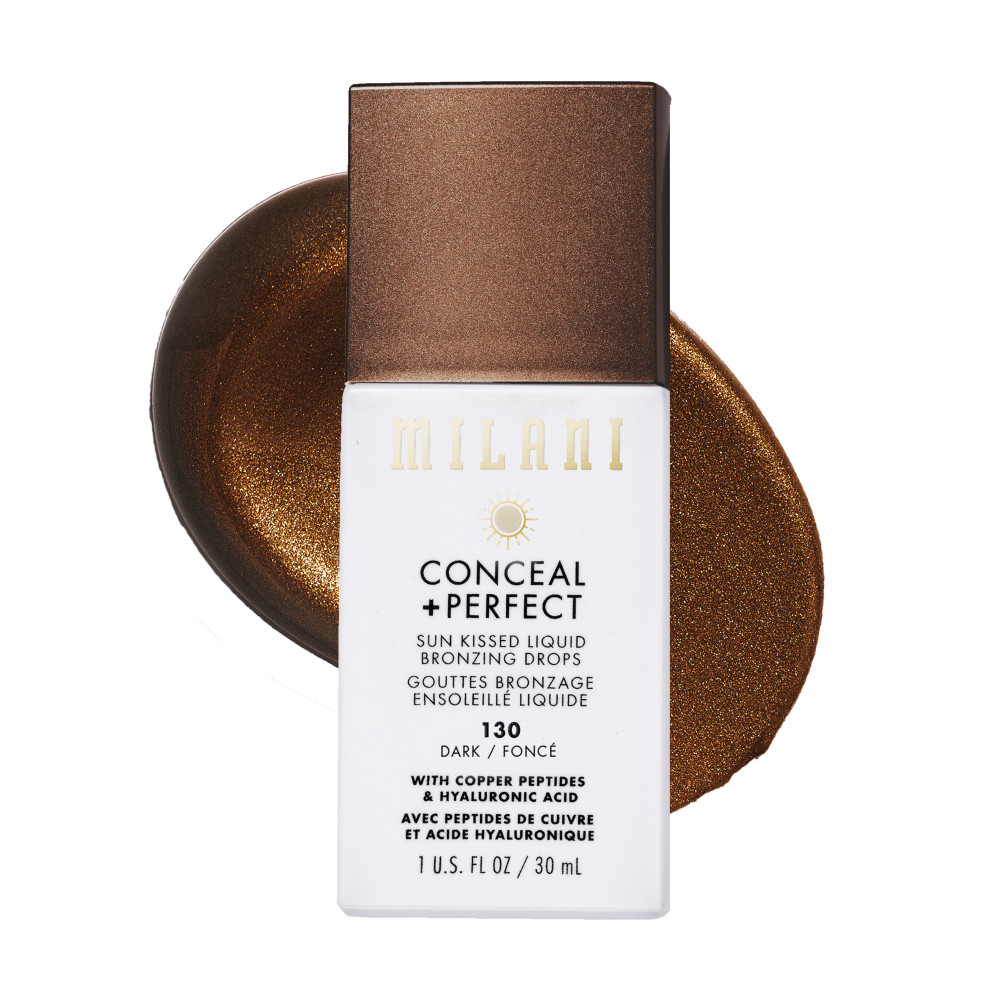 Milani Conceal + Perfect Sun Kissed Bronzing Drops - 130 Dark