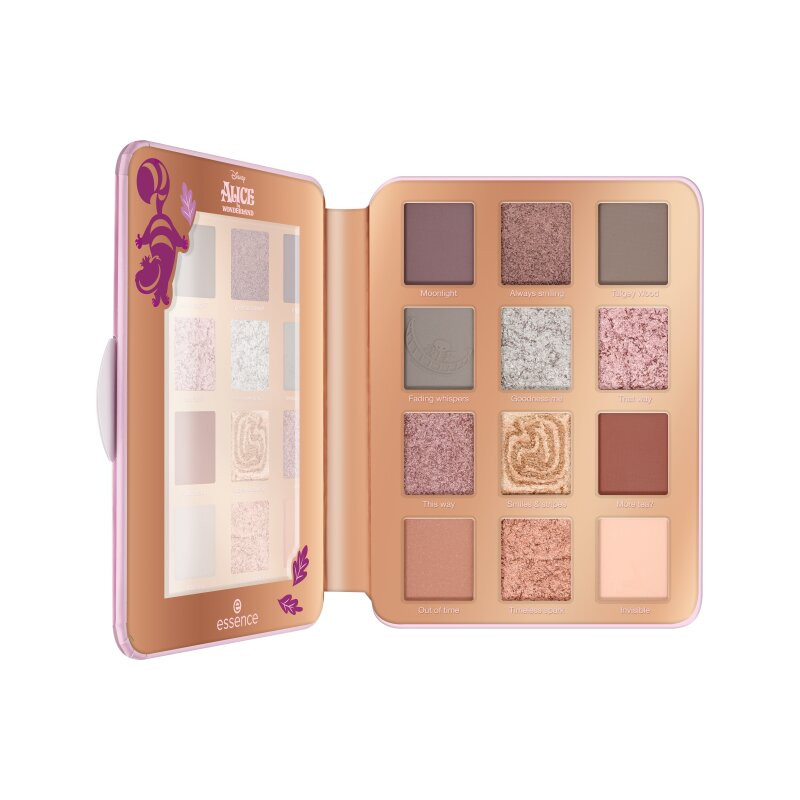 essence - Disney Alice in Wonderland eyeshadow palette 01
