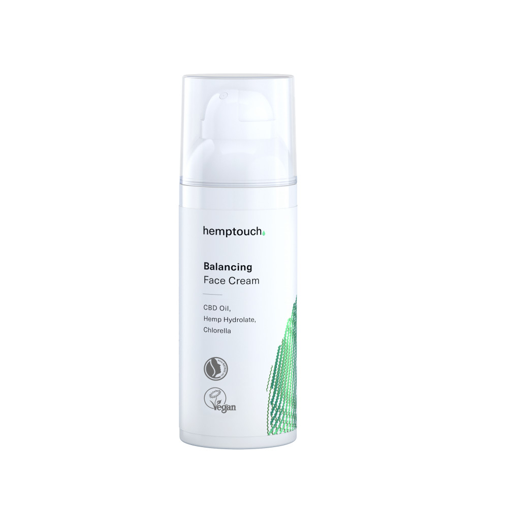 Hemptouch CBD krema za ravnovesje kože - Balancing Face Cream