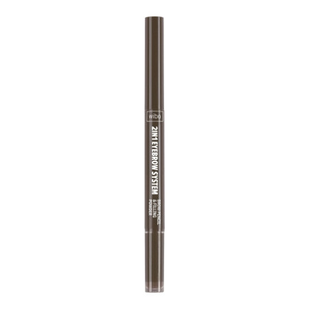 Wibo - Wibo 2in1 Eyebrow System Brow Pencil & Filling Powder - 03