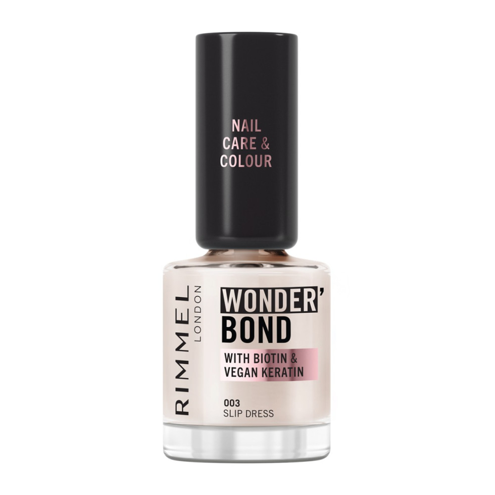 Rimmel London Nail Polish WONDERBOND 03 Slip Dress