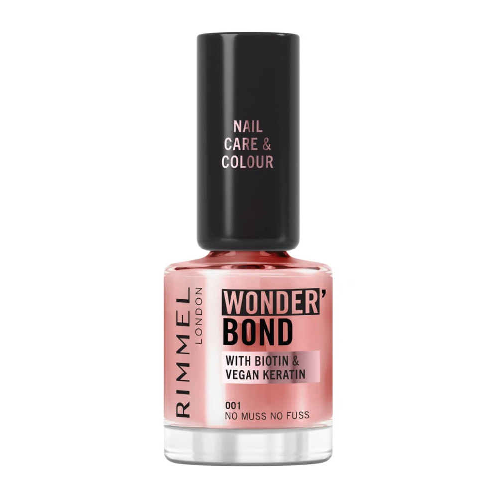 Rimmel London Nail Polish WONDERBOND 01 No Muss No Fuss